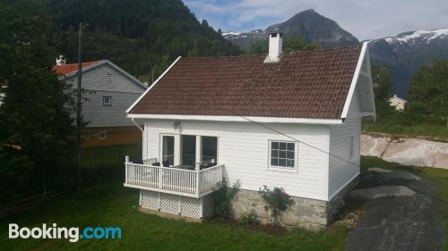 Balestrand, in der Innenstadt. Ideal für Familien