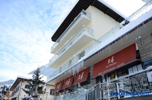 Apartamento con vistas y conexión a internet en Morzine, en mitad de todo