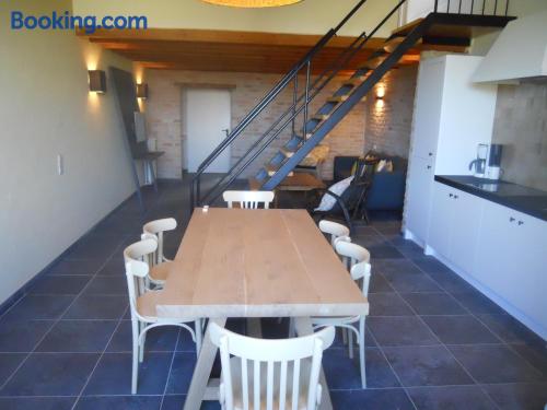 Breed appartement. 80m2