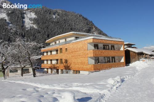 Apartamento de 76m2 em Mayrhofen, perfeito para 5 ou mais