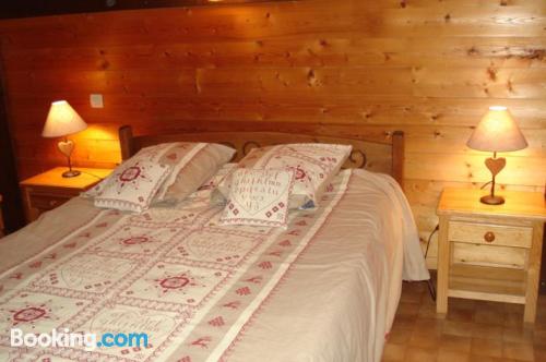 Apartment in Saint-Gervais-les-Bains with internet and terrace