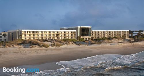 Ferienwohnung mit Terrasse. In Tybee Island