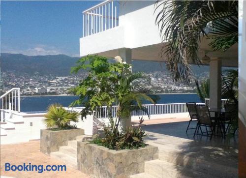 Ferienwohnung mit Terrasse und w-lan. In Acapulco