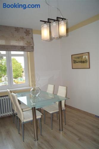 Ferienwohnung mit Terrasse. In Broumov