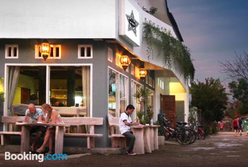 Apartamento com terraço em Gili Trawangan.