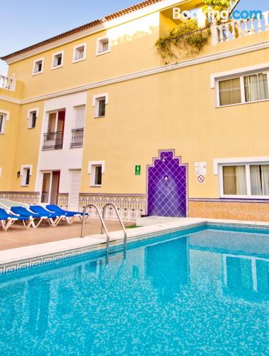 Espacioso apartamento con piscina en zona increíble de Puerto de la Cruz