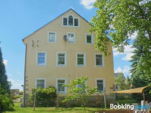 Apt mit w-lan und Balkon. In Kirnitzschtal