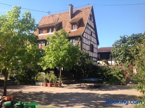 Home in Dambach-la-Ville. Convenient for families