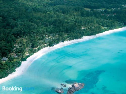 Prático apartamento para duas pessoas em Baie Sainte Anne