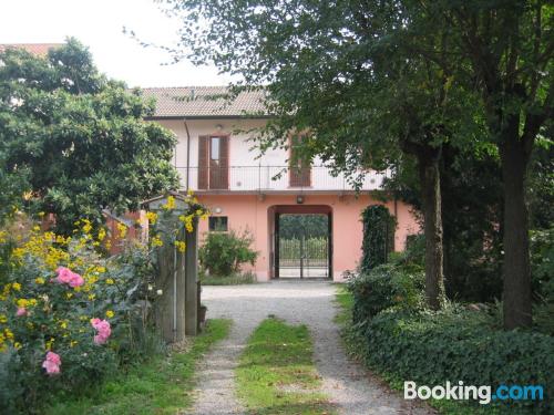 Home for two people in Bareggio with heating and internet