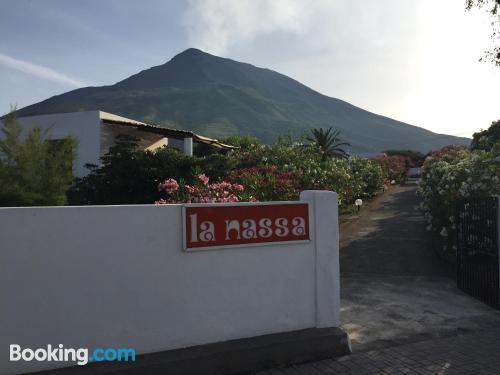 Apt in Stromboli. Balkon!