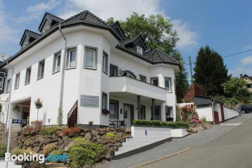 Wohnung in Rockeskyll. Terrasse!