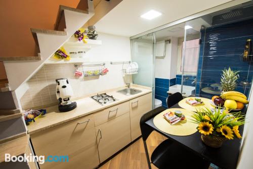 Apartamento com ar. Ideal 2 pessoas!