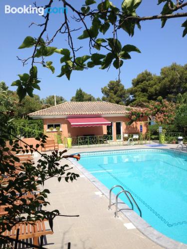 Place with terrace in central location of Saint-Florent