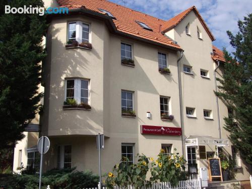 Apt mit Terrasse. In Halle an der Saale