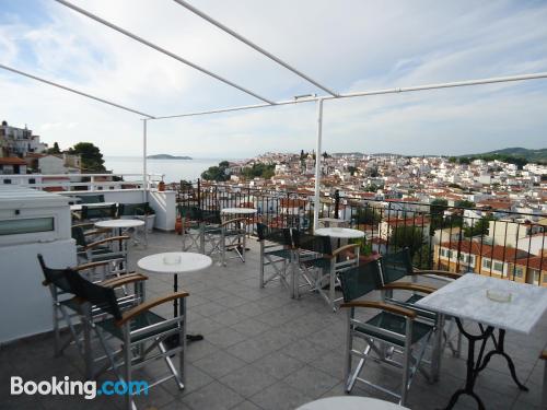 Ferienwohnung mit Internet und Terrasse. Tierfreundlich