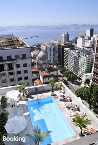 Apartamento com terraço, perfeito para 2 pessoas