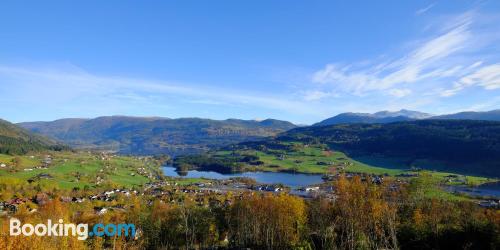 Appartamento con terrazza, a Skulestadmo