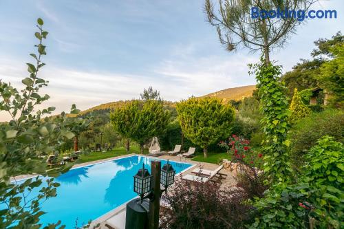 Ferienwohnung mit Terrasse. Ideal für zwei Personen