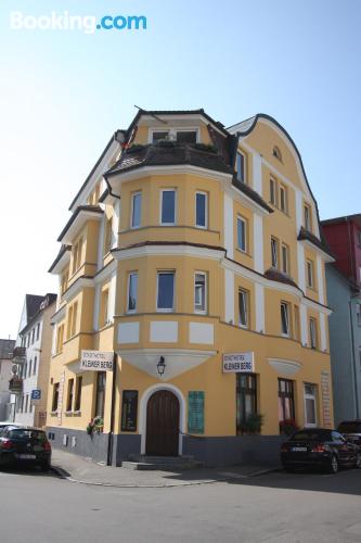 Prático apartamento em Friedrichshafen. No centro!