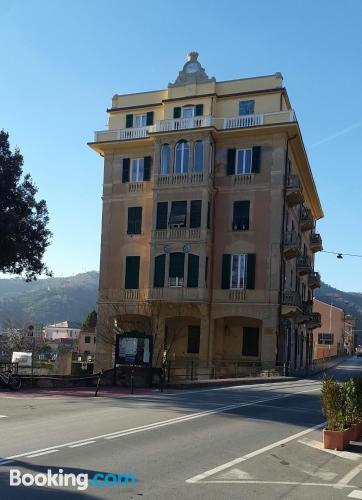 Apartment for 2 in Albisola Superiore. Internet!