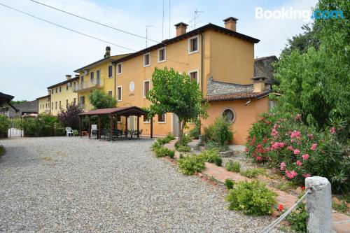 Apartamento em Valeggio sul Mincio. Aquecimento e Internet