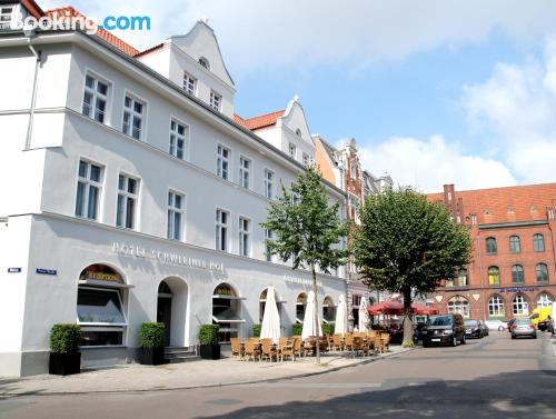 Minime appartement à Stralsund. Avec terrasse!