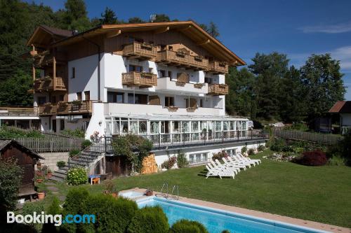 Great location in Terento. With terrace and swimming pool