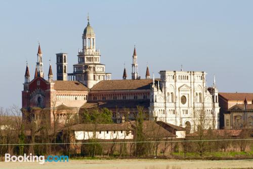 Certosa di Pavia à vos pieds! Dans le centre, Wifi