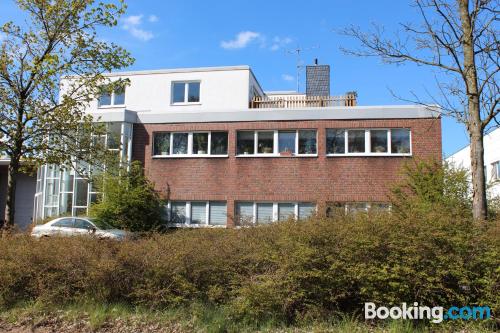 Appartement avec Internet et terrasse. Norderstedt à vos pieds