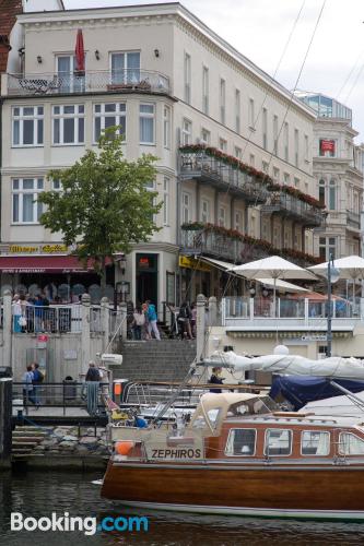 Place for two in Warnemuende in central location