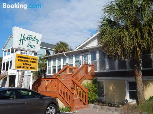 App met Wifi, in centrum von Folly Beach