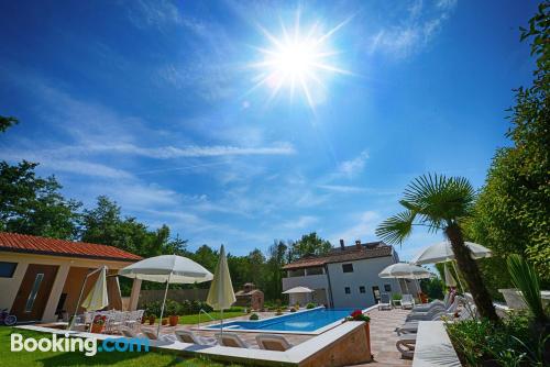 Appartement avec piscine. Parfait!