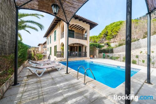 Home with terrace in superb location of Valldemossa