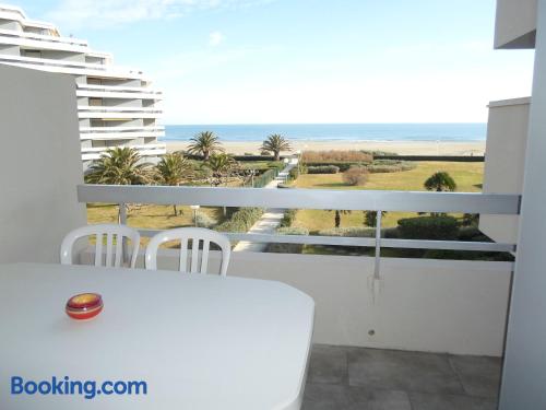 Canet-en-Roussillon is yours! Enjoy your terrace