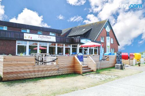 Appartement avec Internet et terrasse. À Langeoog