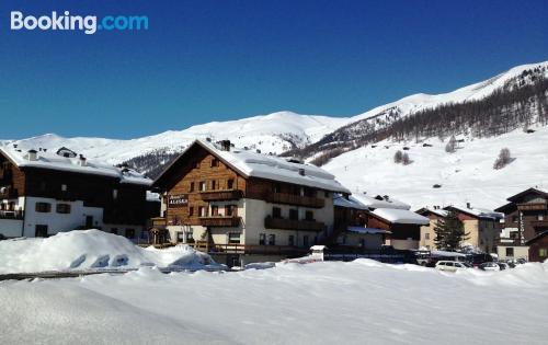 Apartamento com Internet, na melhor posição de Livigno