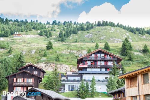 Wohnung mit Balkon. In Riederalp