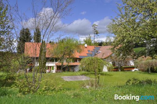 Praktische Ferienwohnung in Oberreute. Internet und Balkon