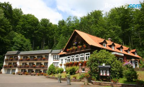 Welkom bij Hannoversch Münden! Met terras