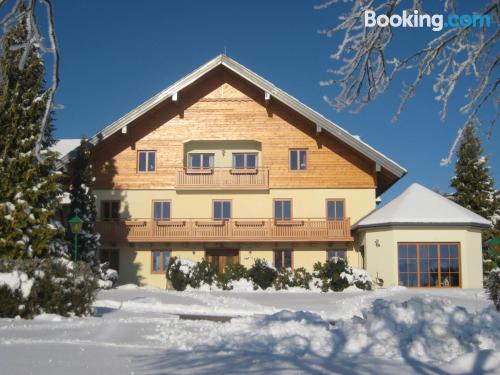 One bedroom apartment place in Mondsee with internet.