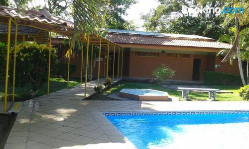 Home in La Garita with swimming pool