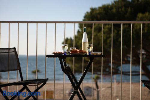 Apartamento com aquecimento, no centro de Arcachon