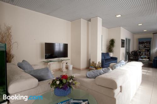 City-center apartment. Be cool, there\s air!