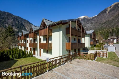 Appartement avec terrasse dans la meilleure position de Carisolo