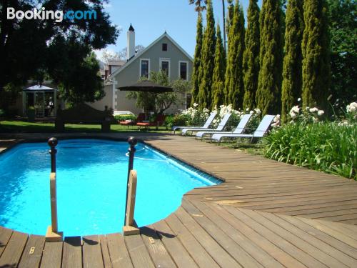 Appartement 29m2 in Swellendam. Terras en zwembad