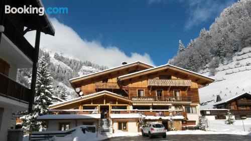 Appartement à La Giettaz. Parfait!