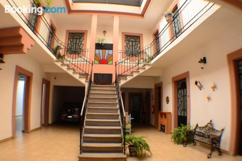 One bedroom apartment in Puebla with internet and terrace