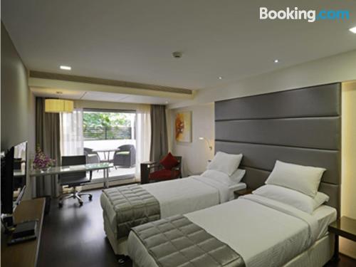 Place for two in Navi Mumbai with internet and terrace
