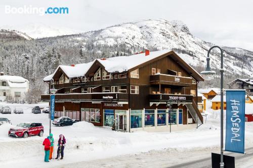 Apartamento em Hemsedal. Terraço!